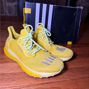 Adidas Pharrell Williams Human Race Solar HU PRD Ultra Boost Neon Yellow